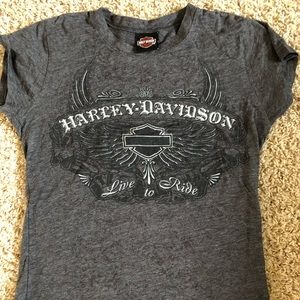 Harley Davidson Women Lg T-shirt.